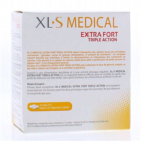 xl-s medical|XLS MEDICAL Extra Fort Triple Action